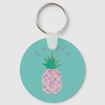 Keychain de piña Personalizado personalizada