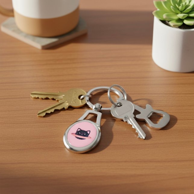 Llavero Keychain de Planet Cat (Subido por el creador)