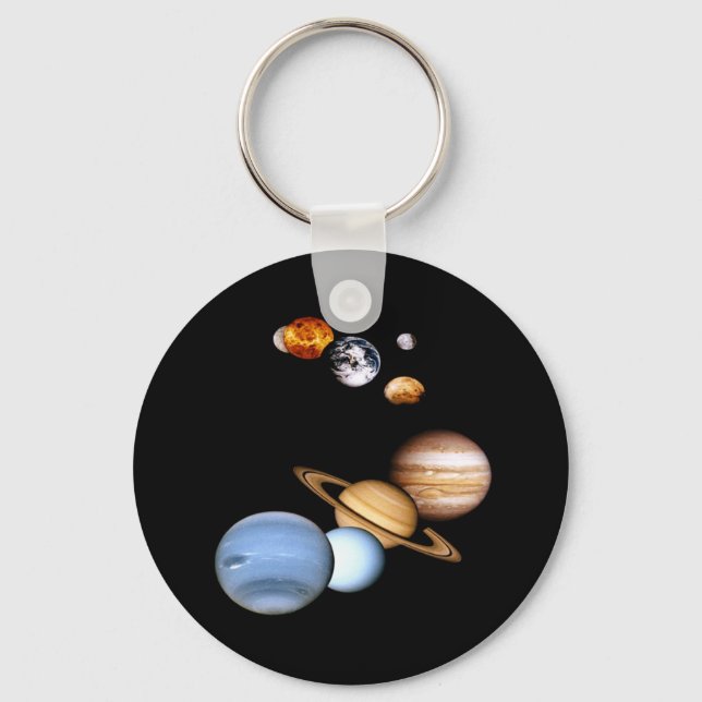 Llavero Keychain de Planetas de Sistema Solar (Anverso)