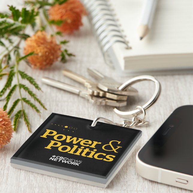 Llavero Keychain de Poder y Política de CBC (Frente Derecha)
