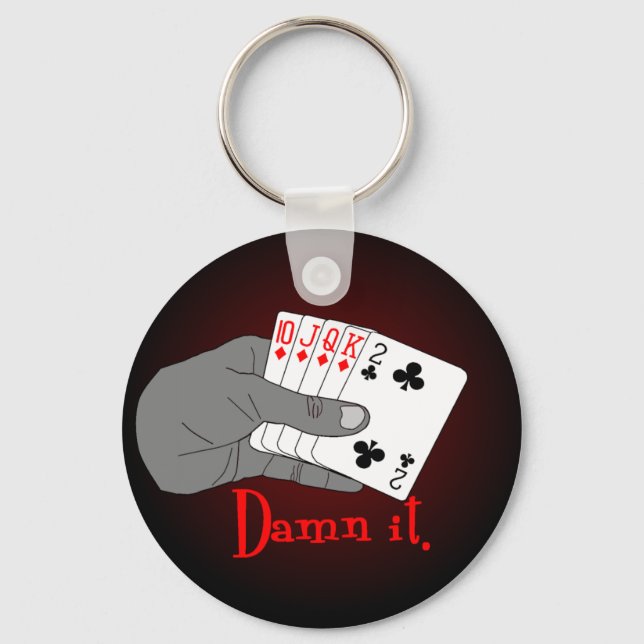 Llavero Keychain de Poker (Anverso)