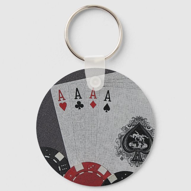 Llavero Keychain de Poker (Anverso)
