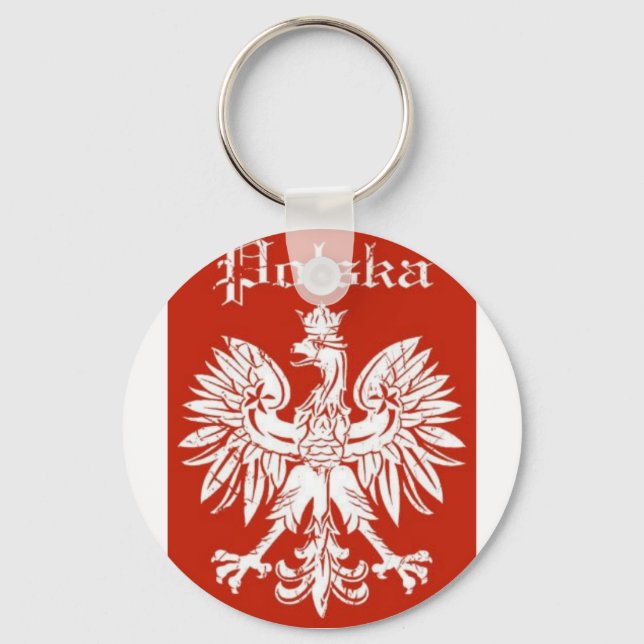 Llavero Keychain de Polonia (Anverso)