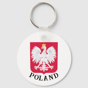 Llavero Keychain de Polonia de época