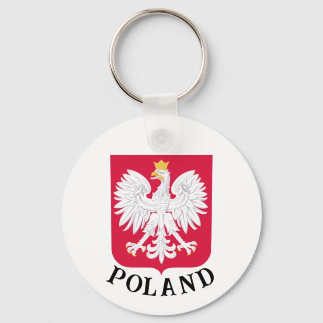Llavero Keychain de Polonia de época (Anverso)