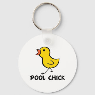 Llavero Keychain de Pool Chick