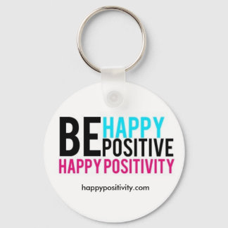 Llavero Keychain de Positividad Feliz