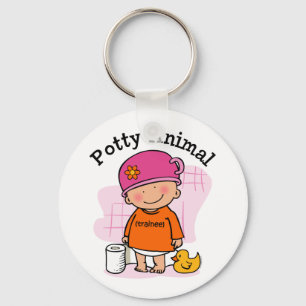 Llavero Keychain de Potty Animal Chica