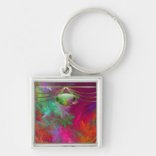 Llavero Keychain de profundidad de coral