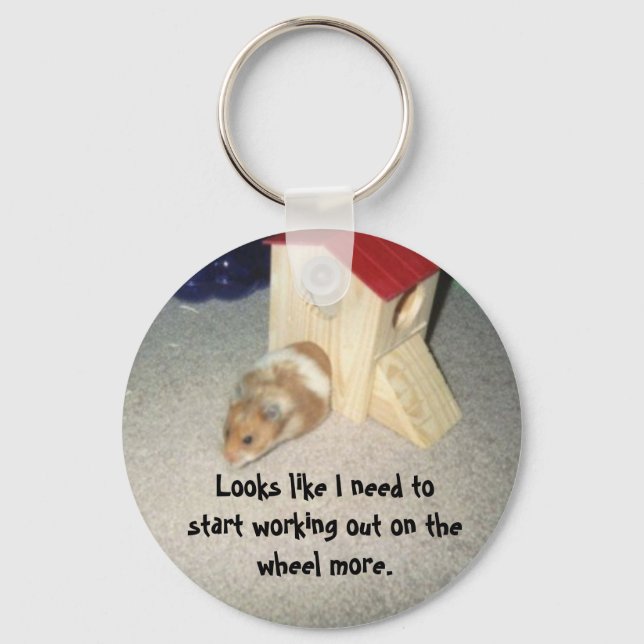 Llavero Keychain de Pudgy Hamster (Anverso)