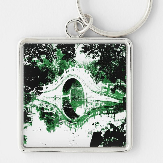 Llavero Keychain de puente histórico (Frente)
