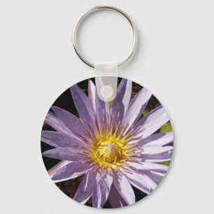 Llavero Keychain de Purple Water Lily