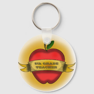 Llavero Keychain de quinto grado para profesores