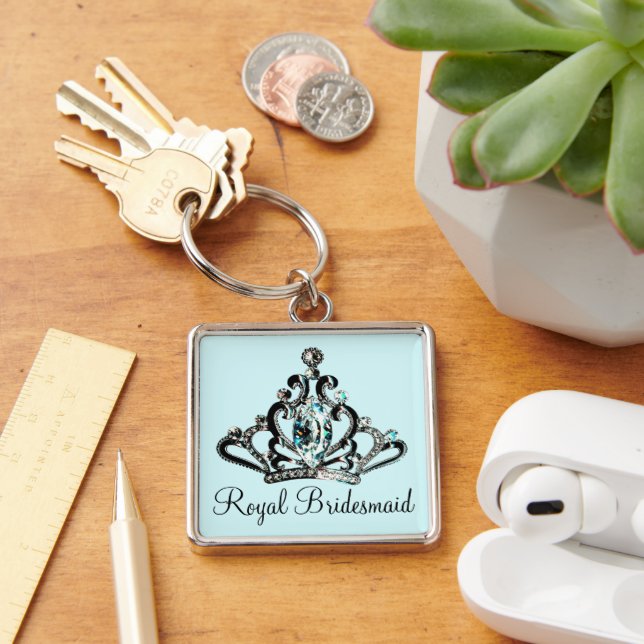 Llavero Keychain de "Real Bridessmaid" (Escritorio )