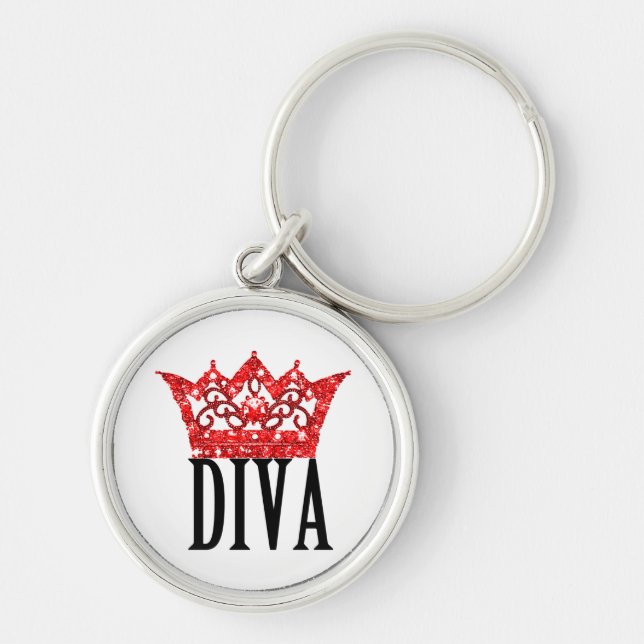 Llavero Keychain de "Red Carpet Tiara" (Frente)