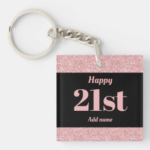 Llavero keychain de regalo de cumpleaños personalizado de