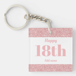 Llavero keychain de regalo de cumpleaños personalizado de 