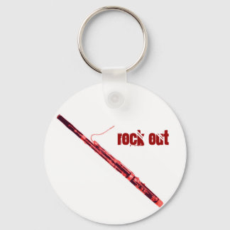 Llavero Keychain de Rock Out Bassoon