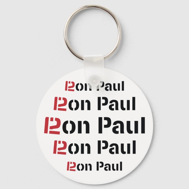 Llavero Keychain de Ron Paul 2012 (Anverso)