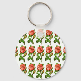 Llavero Keychain de Rosas ingleses de Victoria