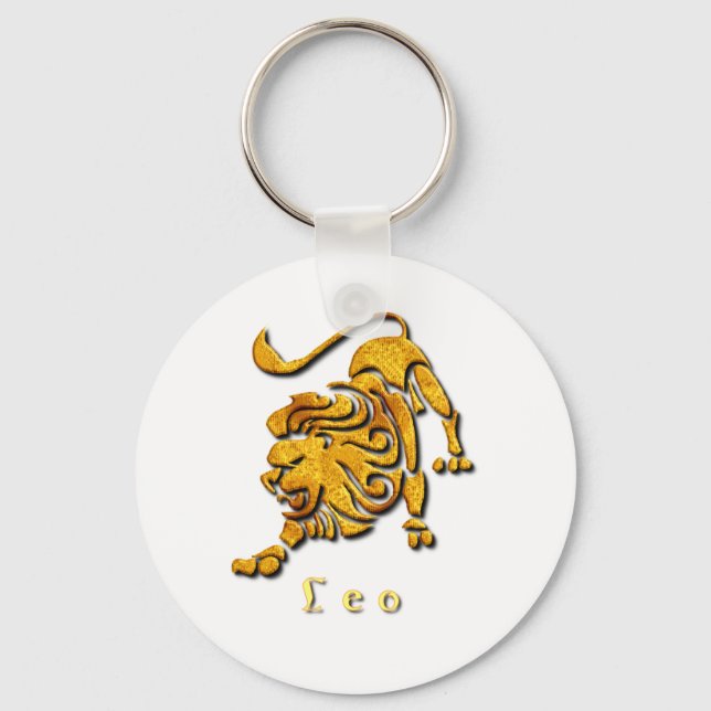 Llavero Keychain de Rótulo Leo (Anverso)