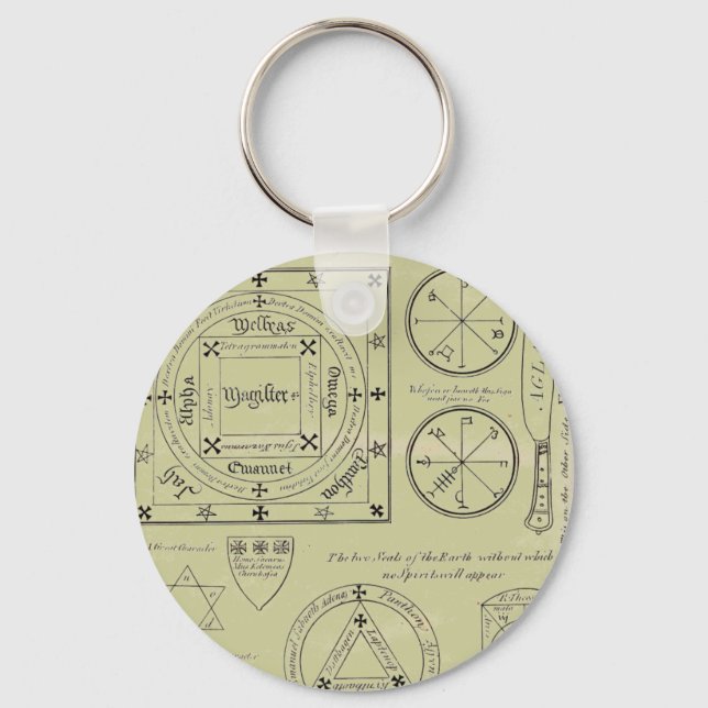 Llavero Keychain de Rótulos mágicos (Anverso)