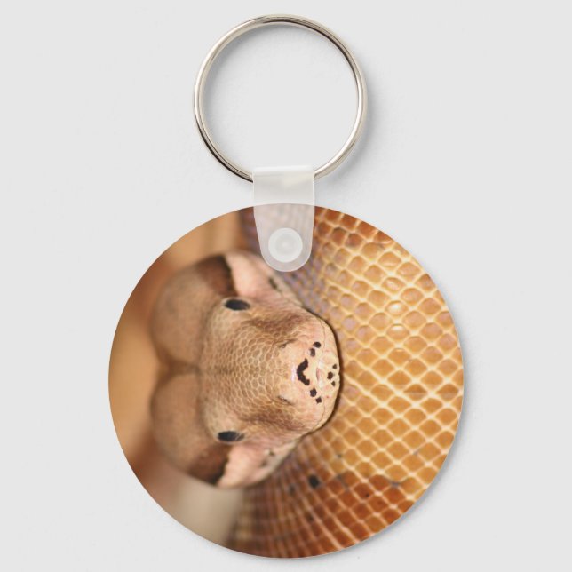Llavero Keychain de Salmon Boa (Anverso)