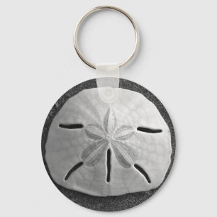 Llavero Keychain de Sand Dollar Sea Shell Ocean Beach