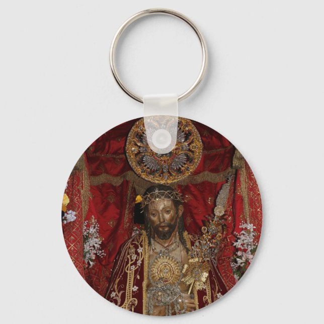 Llavero Keychain de Santo Cristo dos Milagres (Anverso)