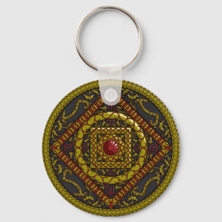Llavero Keychain de Scorpio Mandala