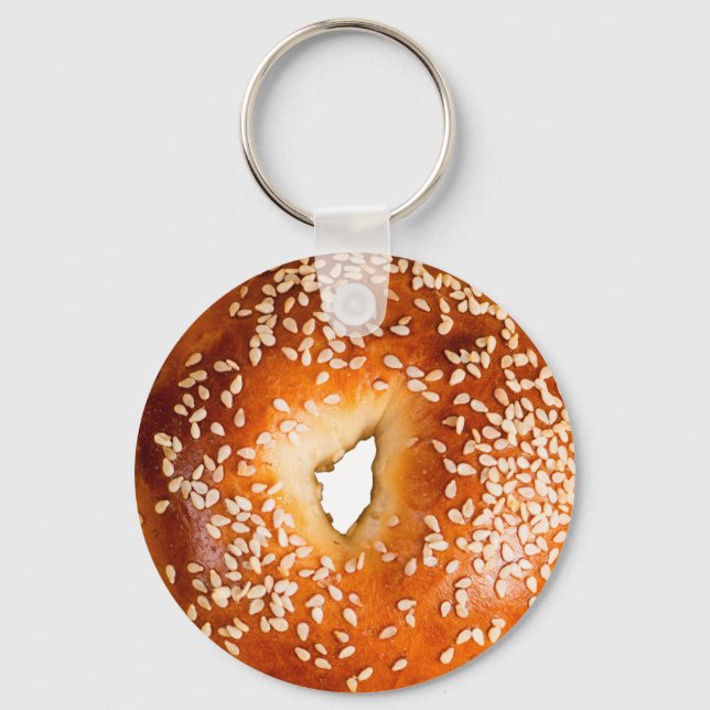 Llavero Keychain de Sesame Bagel (Anverso)