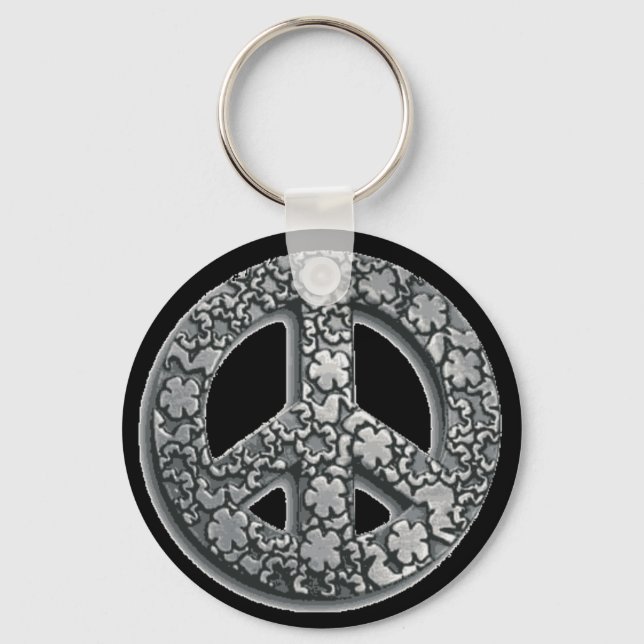 Llavero Keychain de signo de paz (Anverso)