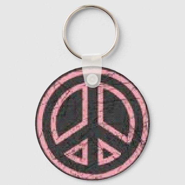Llavero Keychain de signo de paz (Anverso)