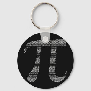 Llavero Keychain de símbolo de Pi
