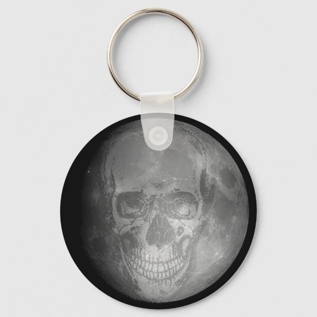 Llavero Keychain de Skull Moon (Anverso)