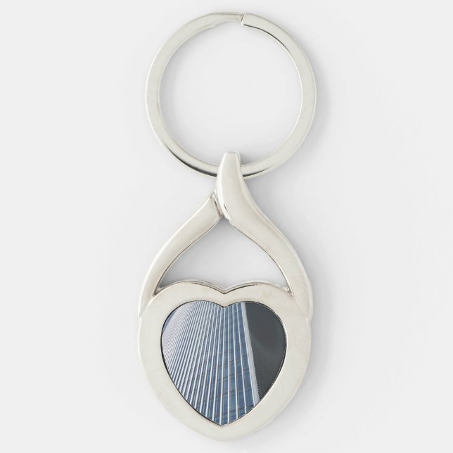 Llavero Keychain de Sky Garden Front View Heart (Anverso)