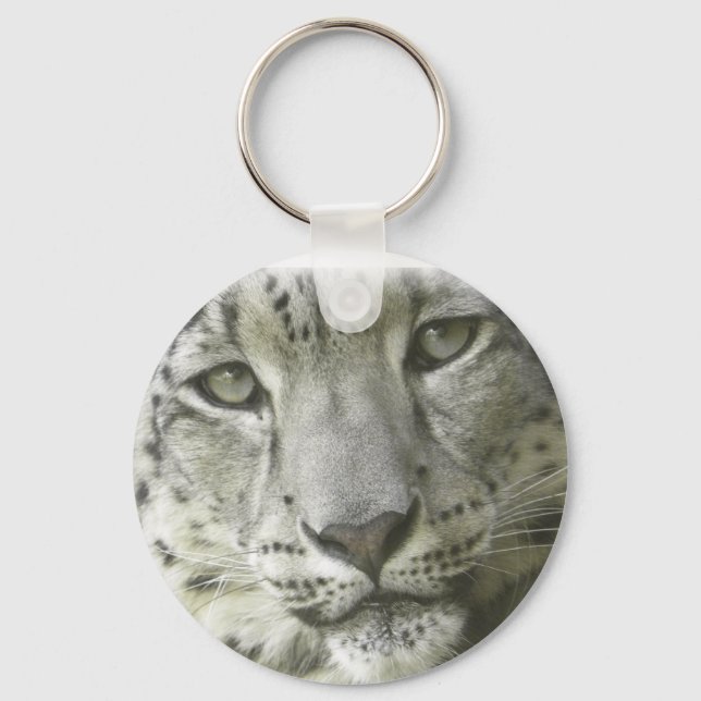 Llavero Keychain de Snow Leopard (Anverso)