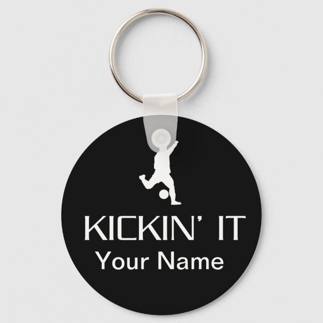 Llavero Keychain de Soccer Kickin It (Anverso)