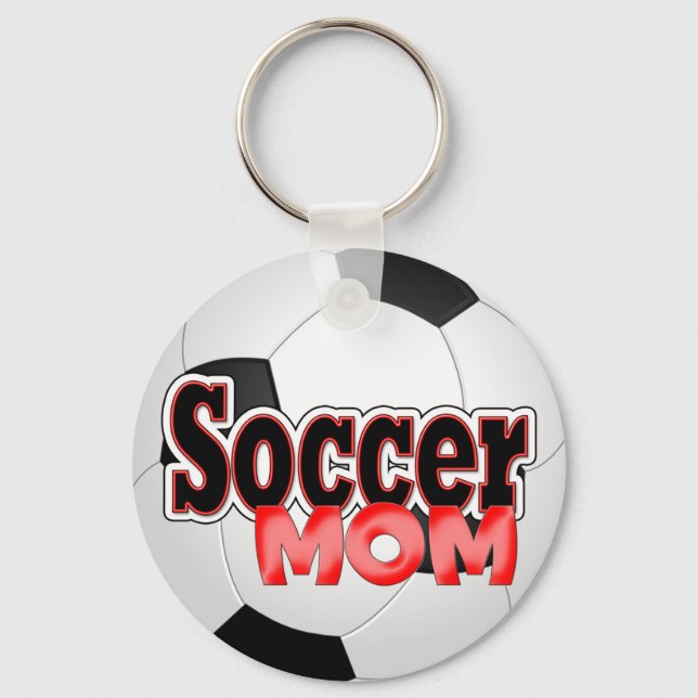 Llavero Keychain de Soccer Mom (Anverso)