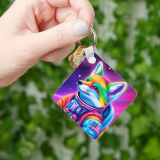 Llavero Keychain de Space Fox