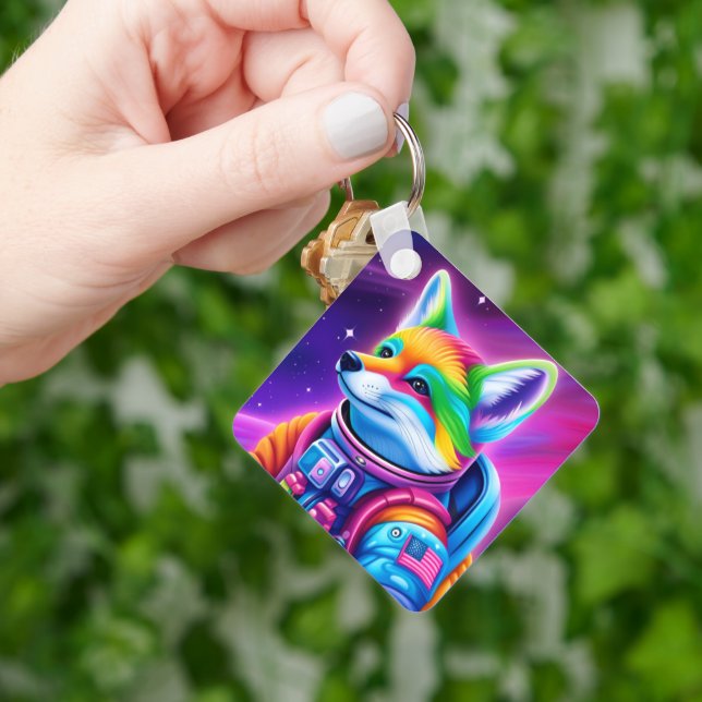 Llavero Keychain de Space Fox (Mano)