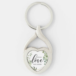 Llavero Keychain de Spread Love Not Germs