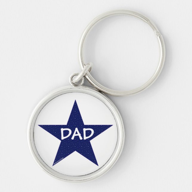 Llavero Keychain de Star Dad (Frente)