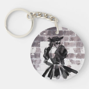 Llavero Keychain de "Street Muse - La moda en la pared"