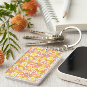 Llavero Keychain de Summer Daisies