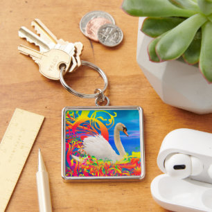 Llavero Keychain de Swan Nest