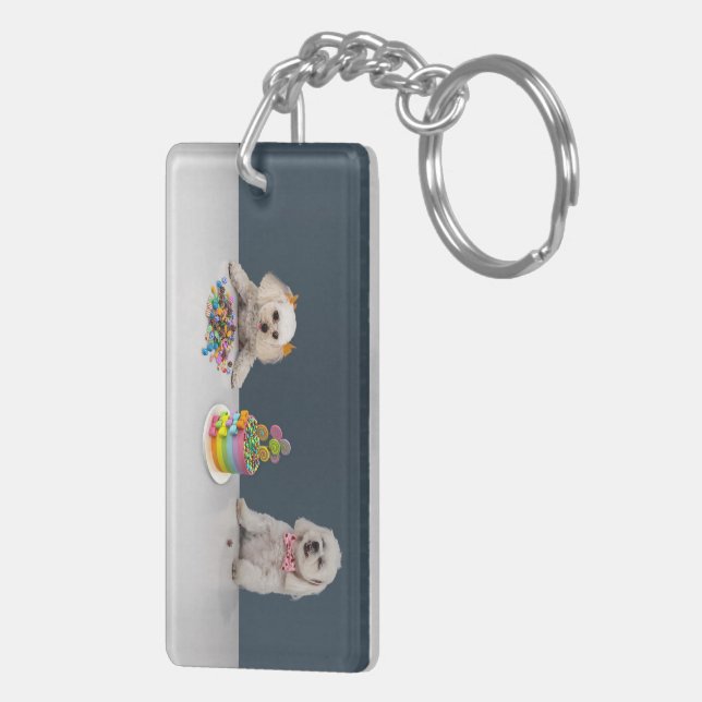 Llavero Keychain de Sweet and Pups (Atrás Derecha)