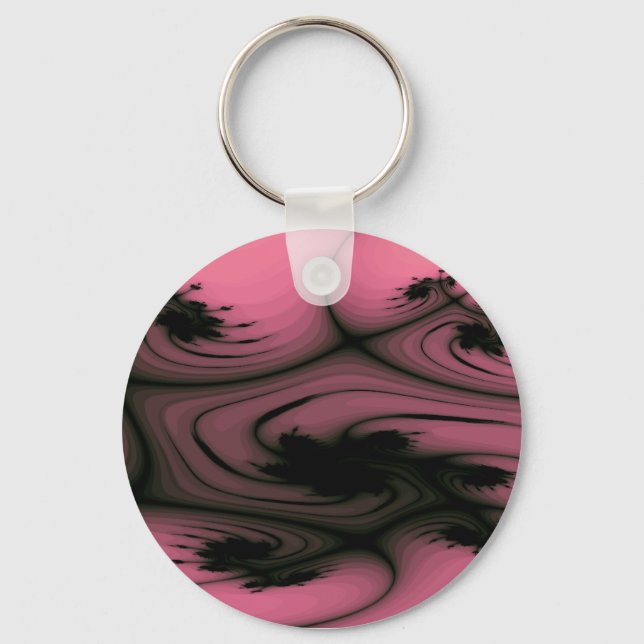 Llavero Keychain de Swirls gótica (Anverso)
