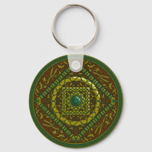 Llavero Keychain de Taurus Mandala