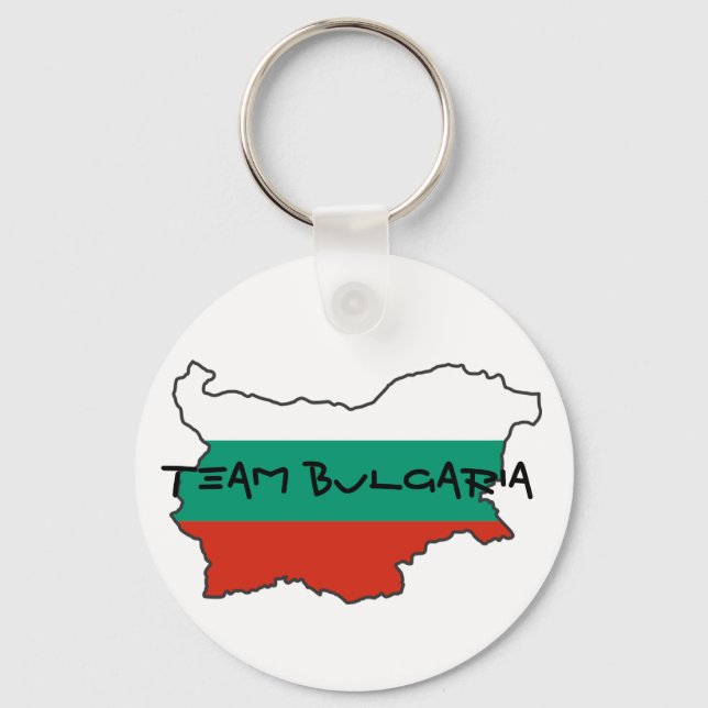 Llavero Keychain de Team Bulgaria (Anverso)